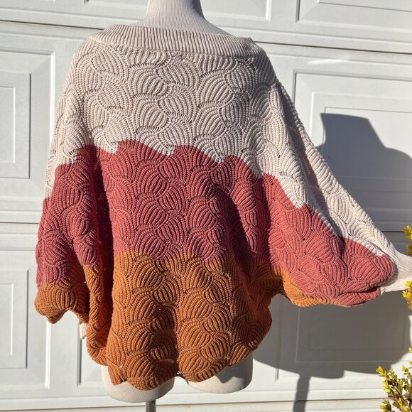 Sweater ANDREE by unit Orange Sweater Size Small - Picture 2 of 10